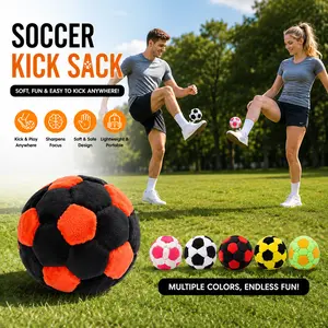 Hacky Sack Footbag Kick Ball - Retro Portable Lawn Game for Teens, Ideal for Backyard & Park Summer Play