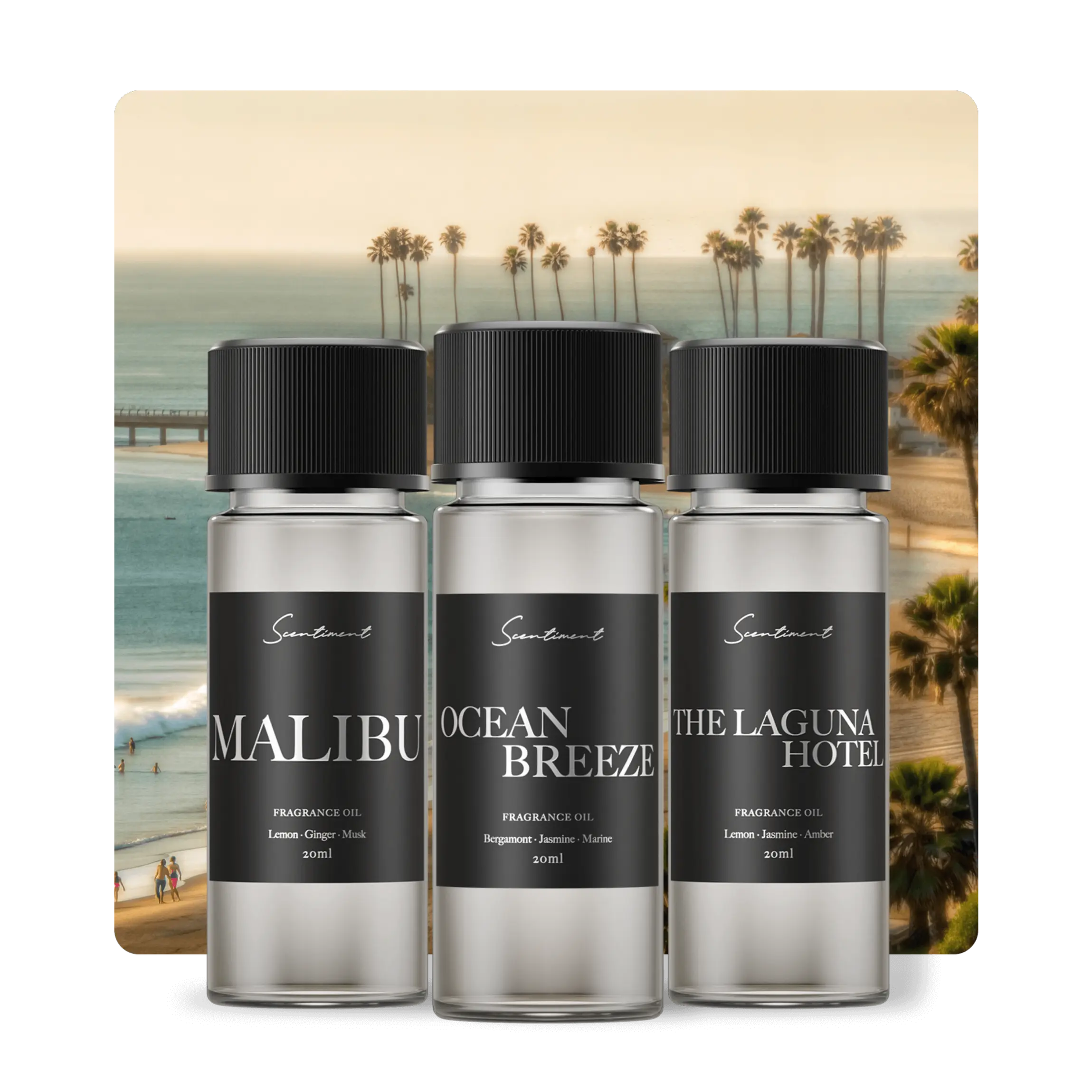 Scentiment California Hotel Discovery Set – 20ml Golden State Vibes at Home Scentiment California Hotel Discovery Set – 20ml Golden State Vibes at Home
