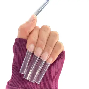 Super Long Square Nail Tips- Refill Bags