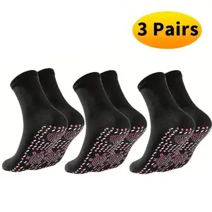 Foot Massage Socks, 3 Pairs Comfortable Massage Socks, Foot Care Socks for Men & Women, Sports & Outdoor Accessories, Valentine's Day Gift, Athletic Running Socks