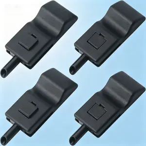 4pcs Interior Door Lock Knob Replacement Compatible with 2007-2014 Chevy Avalanche Silverado Suburban Tahoe GMC Sierra Yukon Cadillac Escalade 15844616 25862454 Replaces OE Part No Glue Needed Easy Installation Reusable Interior Trim Accessories
