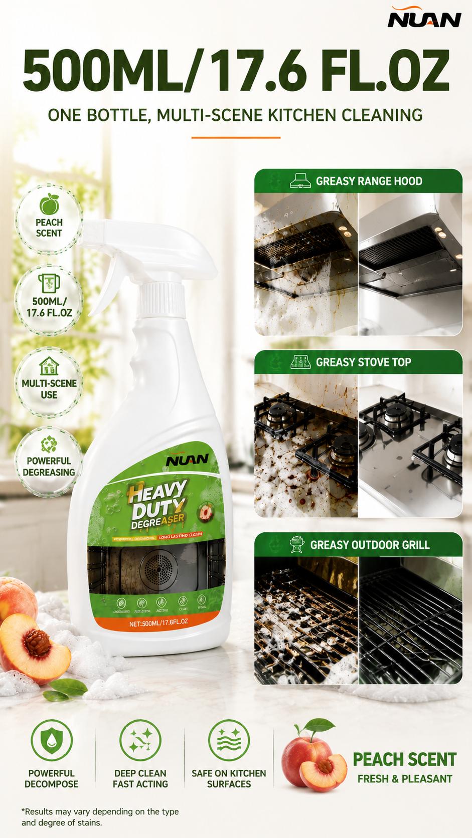 500ml Heavy Duty Kitchen Degreaser Spray