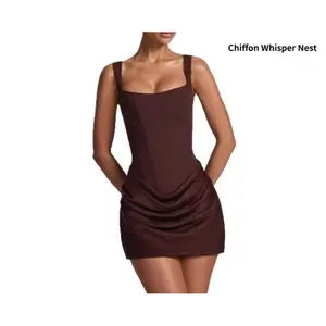 Women Sexy Corset Mini Dress Nightclub Costume Occasion Wear Celebrity Wedding Guest Bodycon Dress Birthday Party Dress