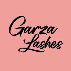 Garza Lashes shop logo