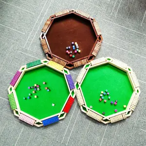 Eight Sides Wooden Shut The Box Game -  Strategy Board Game For Family Game Nights, Party ( & Adults) - Shut The Box Challenge, Ideal for Family Entertainment, Parties, Thanksgiving, Christmas, New Year Gifts