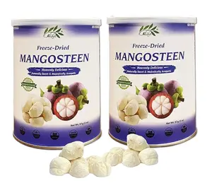 CHAVI Freeze-Dried Mangosteen - Pack of 2 x 2 oz - Healthy 1 Ingredient Superfood - No Added Sugars or Preservatives - Non-GMO, Vegan, Gluten-Free | Long Shelf Life | 2 Cans