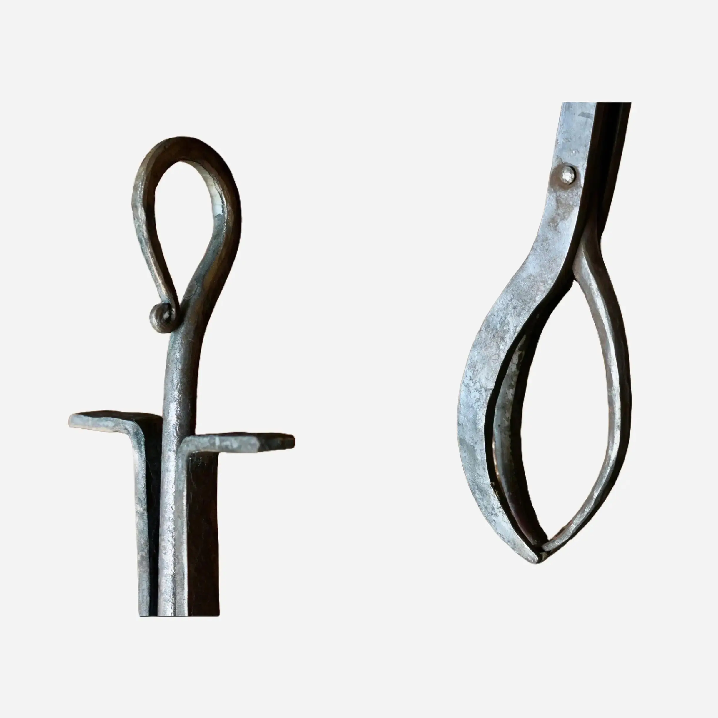 Fireplace Tongs Oil Set Traditional Steel Utensils