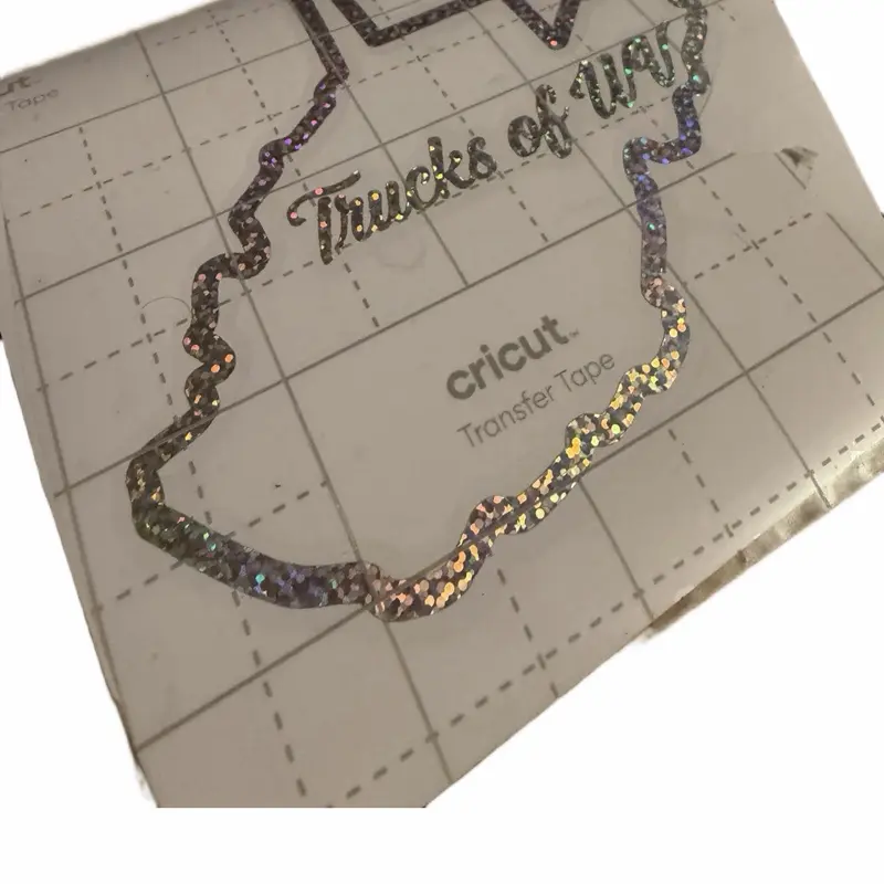 OG Holographic Glitter Trucks Of WV Sticker