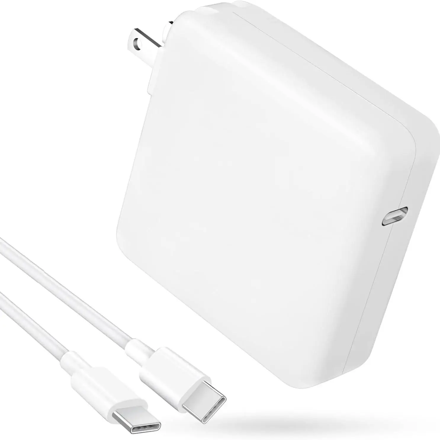 96W USB C Laptop Charger USB C Port Power Adapter With 18M USB C To C Cable For MacBook Pro for MacBook Air iPad Pro 96W USB C Laptop Charger USB C Port Power Adapter With 18M USB C To C Cable For MacBook Pro for MacBook Air iPad Pro