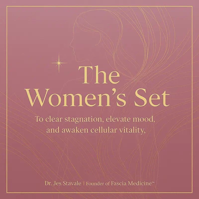 The Fascia Movement Women's Fascia Flow Body Care Set, Detox & Restore Relaxing Spa Kit for Skincare Tools