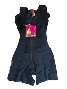 Stage 2 and Postpartum Body Shaper with Silicone Lacing for Daily Wear - Lipo Reduction Faja Etapa 2 - Tummy Tuck Faja MC034