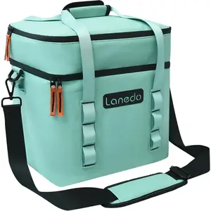 Insulated Soft Cooler Bag - Leak-Proof Portable Lunch Box for Beach, Camping, Picnic & Car Travel, Compact Thermal Bag for Drinks & Food