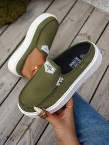 Women's Fashion Thick Sole Slippers, Comfortable Non-Slip Shoes, Available in, Leopard Print, Slip On Style