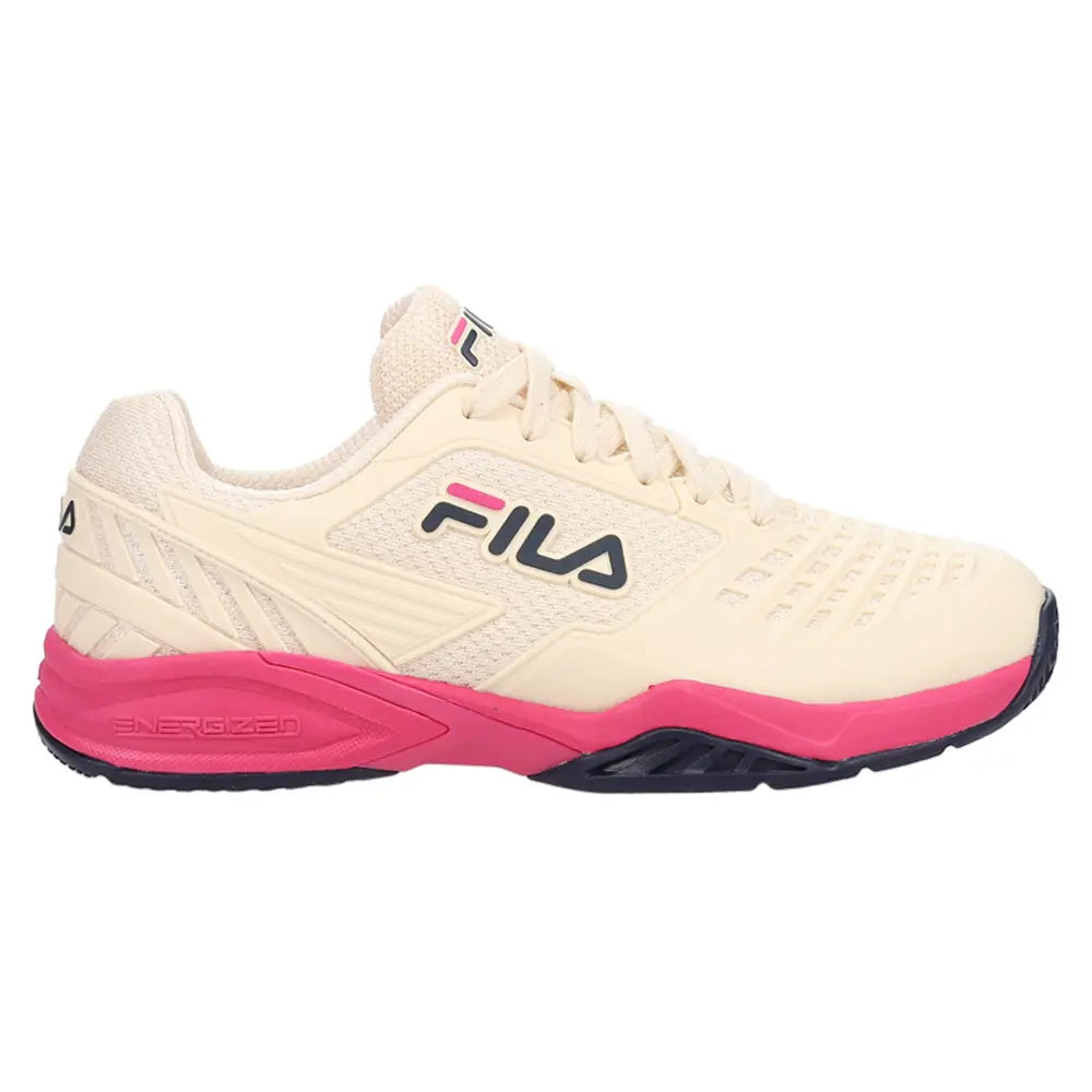 Fila Womens Axilus 2 Energized Tennis Sneakers Shoes - Off White Fila Womens Axilus 2 Energized Tennis Sneakers Shoes - Off White