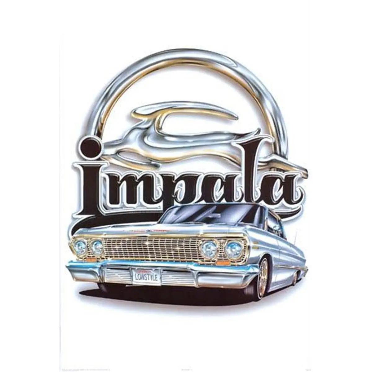 Hot Stuff 1081-16x20-LO Impala Logo Poster