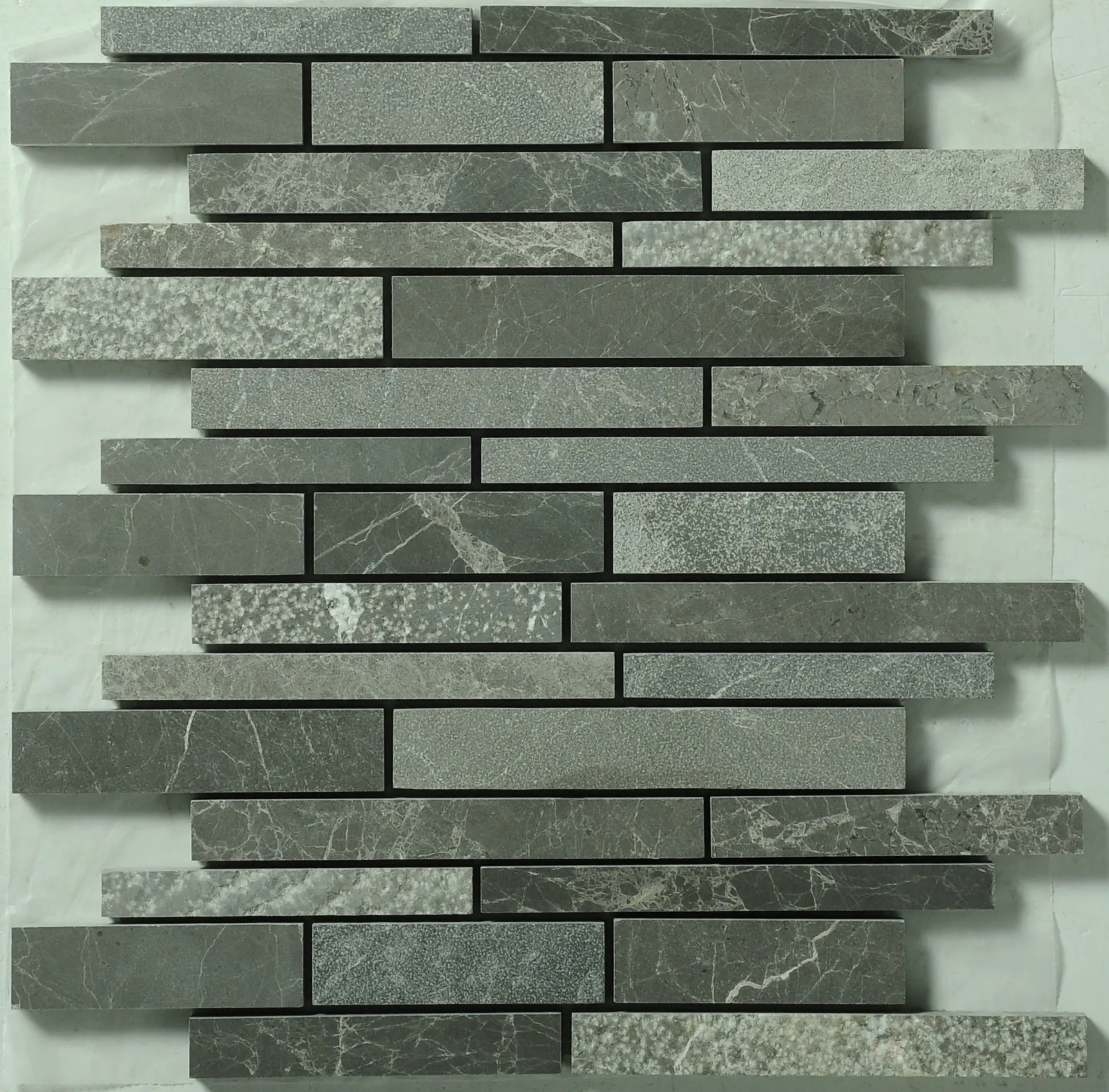 Lagoon Linear Marble Mixed Surfaces Mosaic Tile
