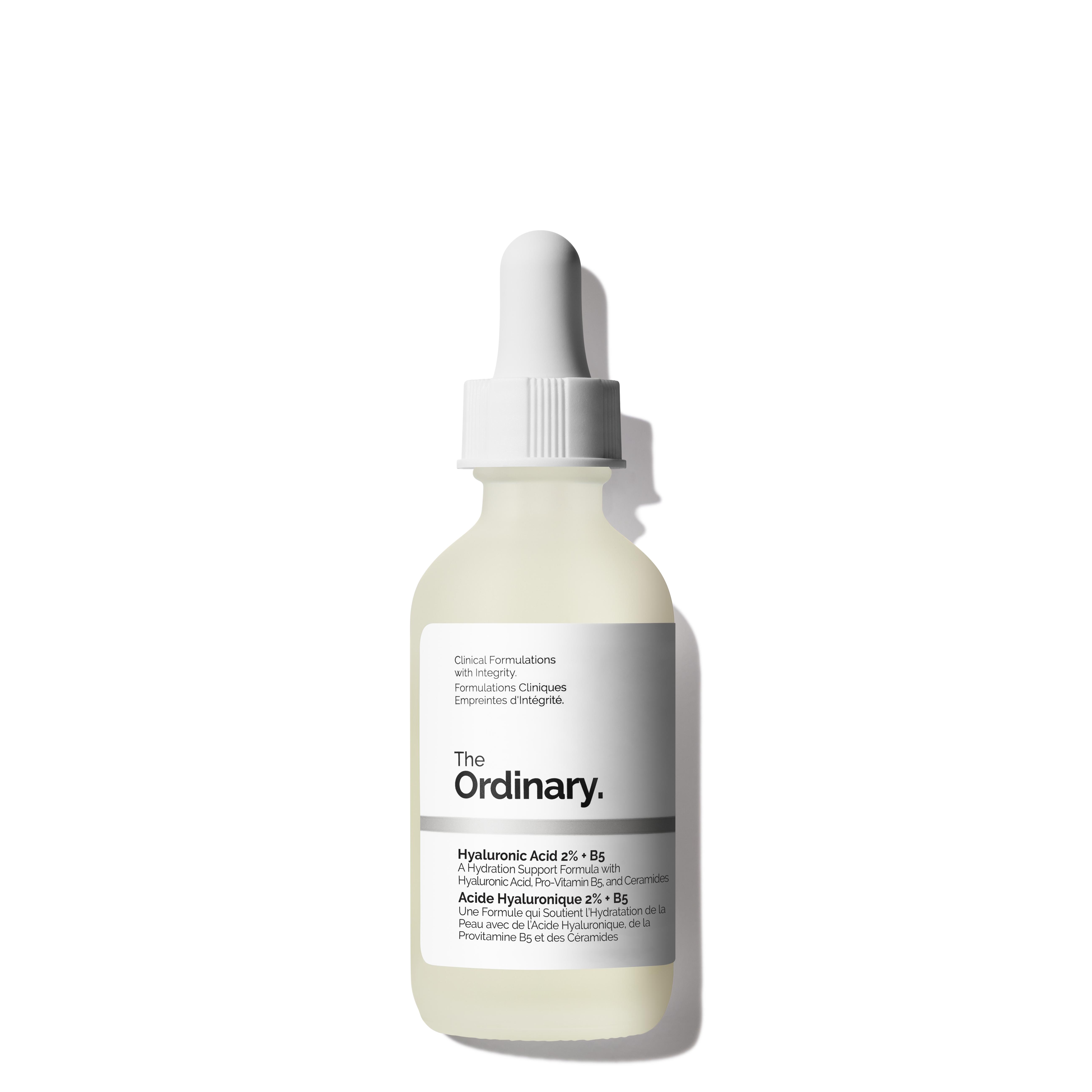 The Ordinary Hyaluronic Acid 2% + B5 (with Ceramides), Multi-Depth Hydration Serum for Plumper, Smoother Skin