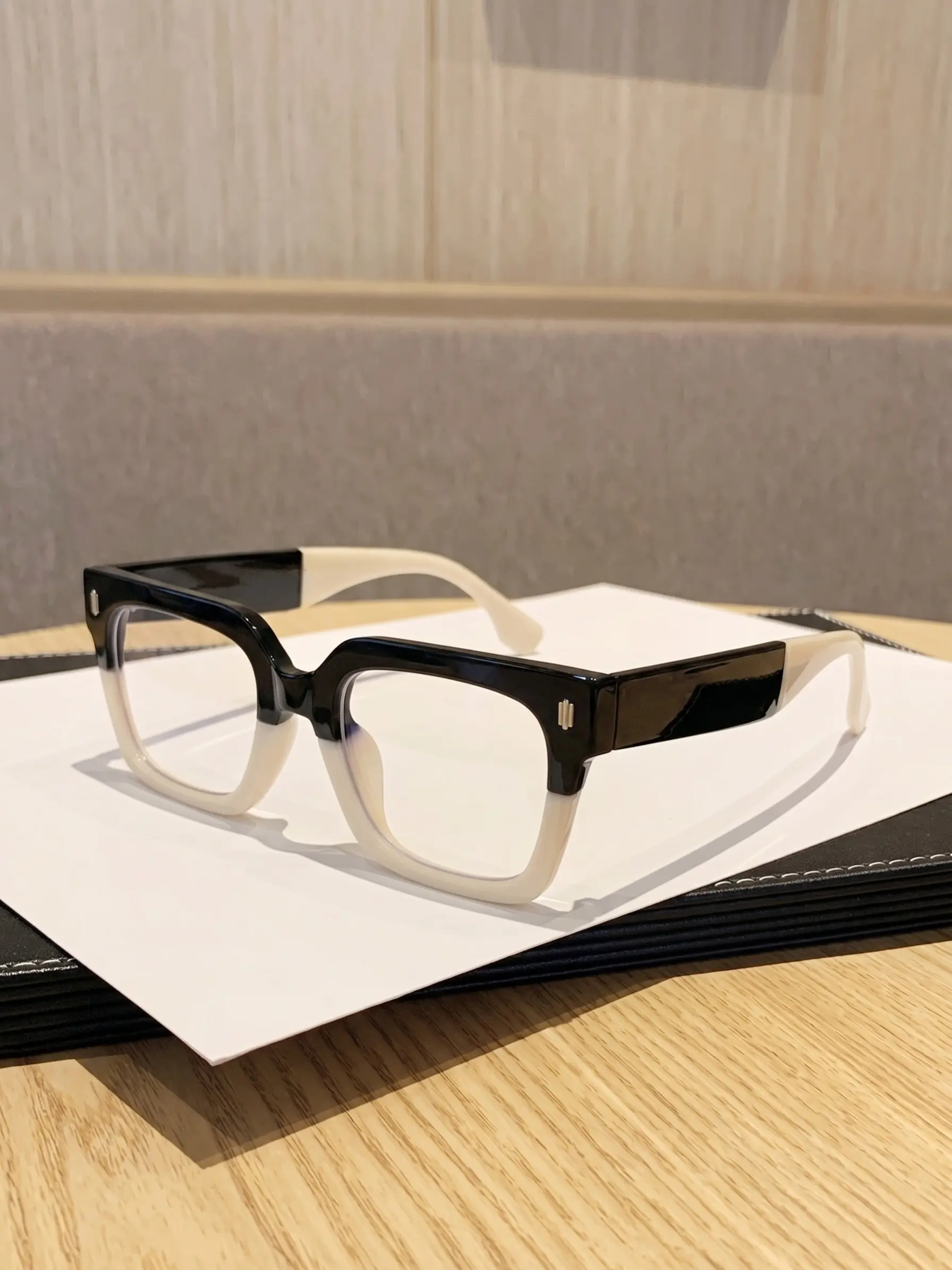 High-Quality Casual Large Frame Square Glasses, Anti-Blue Light, Lightweight Comfort, Fashionable Unisex Design, Party Accessory, Lightweight Eyewear, Trendy Frames
