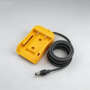 1 PC Starlink Mini Power Adapter, For DeWalt 20V Battery, 3.2ft DC Charging Cable, Plug-and-Play Design For Outdoor Starlink Mini Power Supply & Internet Use