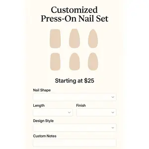 Custom Press-On Nail Set