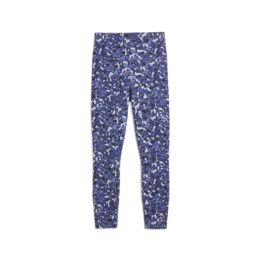 PUMA Womens Train All Day Graphic 78 Athletic Leggings Casual - Purple
