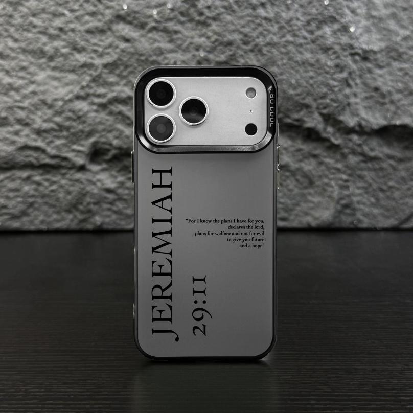 Jeremiah 29:11 IMD Laser Crafted Phone Case, amilitary grade Christ phone case that is resistantto drops and scratches, suitable for iPhone 17 Air16 15 14 Plus 13 12 11 Pro Max Plus XR XSSamsung Galaxy S26 S25 S24 S23 S22 S21-ZQ110  O5