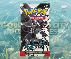 Pokémon Black Bolt Stack Up Challenge Collectible Hobby Card Pack - 10 Additional Trading Cards for Non-Sports Collectibles