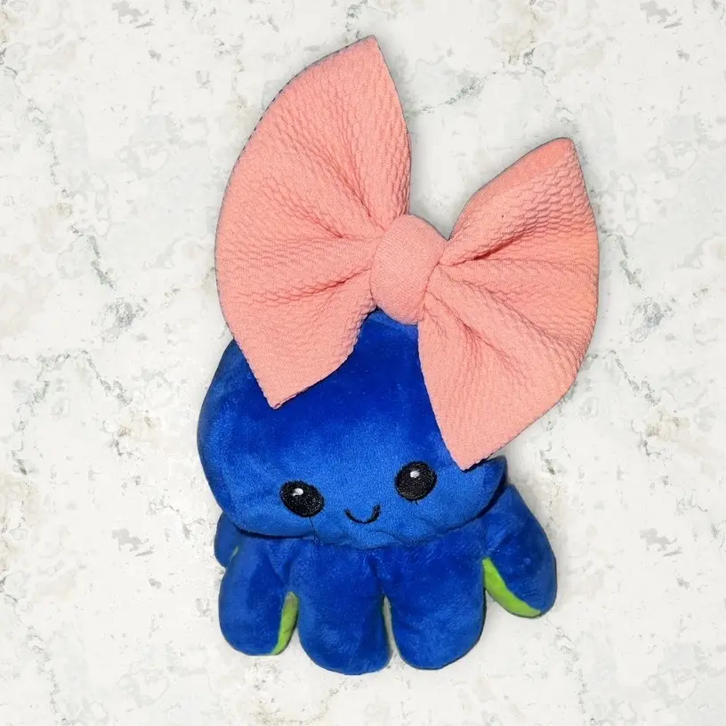 Nylon Infant Bow - Blush Pink