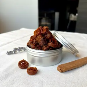 Sandal Rose Bakhoor Incense Fragrance Scent Handcrafted Soft Sandalwood Aroma for Home Relaxation & Meditation