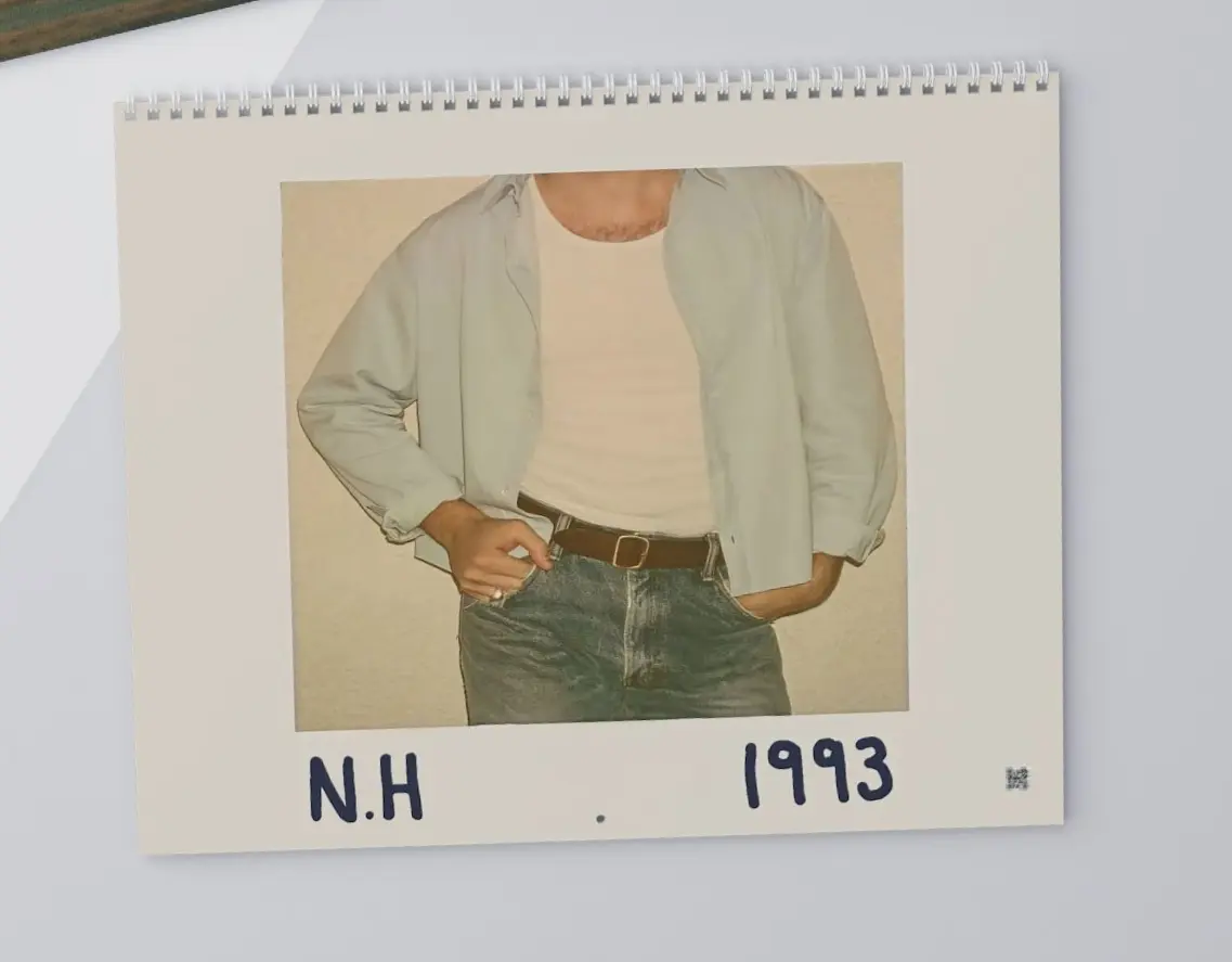 Niall H 2026 Calendar, Cute Gift For Fans, 1 Direction Calendar, Horan 1 Direction Calendar