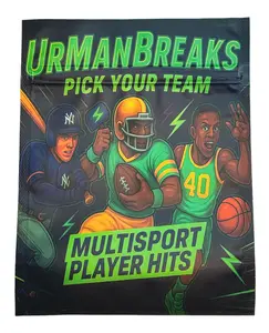 UrManBreaks ALL NEW UrManPYT 25 Packs Break Case-Hit Focused Multisport Player Hits for Collectors, Sports Trading Cards, Sports Collectible