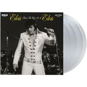 Elvis Presley - That's The Way It Is - Limited 180-Gram Crystal Clear Vinyl  [VINYL RECORD - LP] Clear Vinyl, Ltd Ed, 180 Gram, Boxed Set, Holland - Import