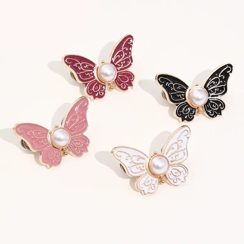 Adjustable Cinch Clip, Decorative Metal Buckle in Butterfly Shape for Tightening Unisex Jeans, Reusable No-Sew Waist Adjuster, Adjustable Clip, Buckle Clip