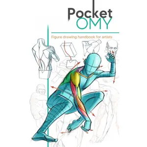 Pocket Anatomy: Figure Drawing Handbook in Color for Artists, Learning How to Draw Human Body by Simplifying the Complex Structures of the Body and Understanding the Human Form Paperback – February 21, 2024