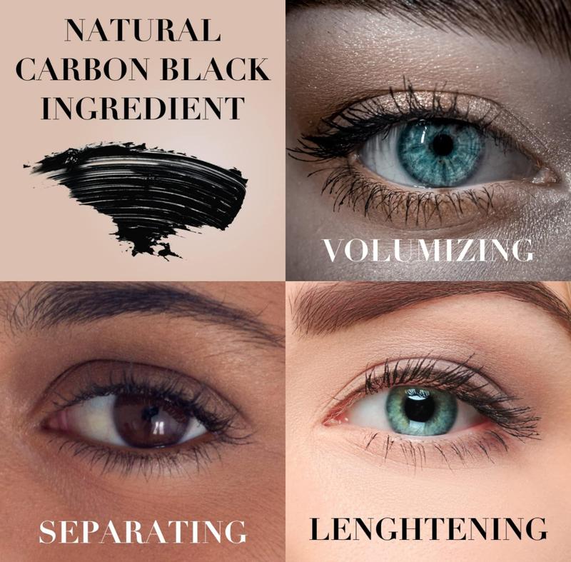 LABX NEW YORK Volumizing Black Waterproof Tubing Mascara Offers Stunning Volume And Length Without Smudging, Ensuring Long-Lasting, Bold Lashes. [8 ml / 0.3 Fl Oz]