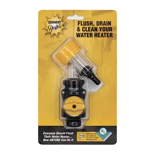 Sediment Buster - UL Verified V699054 Water Heater Tool – Flushes, Cleans, Drains, Breaks Up Sediment Clogs from Electric or Gas Water Heaters – Easy to Use