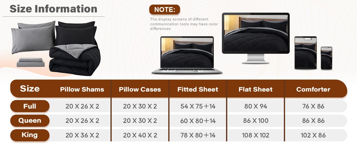 Cosybay Premium Queen Size Comforter Set 7pcs, All Season Quilted Down Alternative Duvet Insert Lightweight Breathable Reversible Design Luxury Hotel Warm Comforter with Anti-Clump Tech & 4 Tabs,Flat sheet,Fitted Sheet,Pillowcases,gift for christmas Cosybay Premium Queen Size Comforter Set 7pcs, All Season Quilted Down Alternative Duvet Insert Lightweight Breathable Reversible Design Luxury Hotel Warm Comforter with Anti-Clump Tech & 4 Tabs,Flat sheet,Fitted Sheet,Pillowcases,gift for christmas