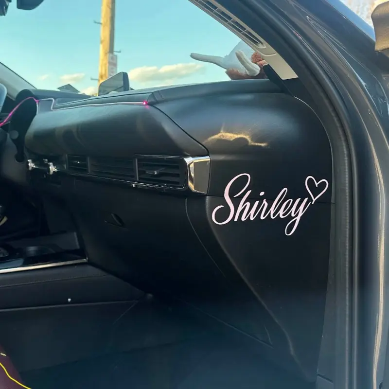 Custom Cursive Name Decal - Personalized Name Decoration