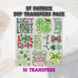 St Patrick DTF Transfer, St Patrick Transfer Bundle, St Patrick Bundle, Ready to Press, St Patrick DTF Print, DTF Grab Bag, St Patrick Shirt