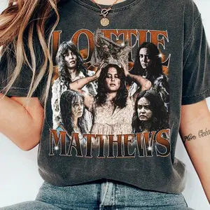 Lottie Matthews Yellowjackets White Lotus Vintage 90s Bootleg Shirt