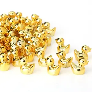 100 Pieces Small Duck Statues, Miniature Garden Landscape Dolls, Cake Decoration Potted Plants, DIY Craft Accessories