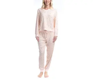 Ocean Pacific Sandy Sundown Long Sleeve PJ Set