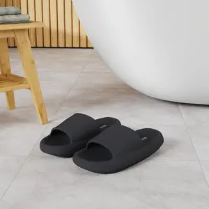 Pillow Slippers for Women and Men | House Slides Shower Sandals | Cushioned Thick Sole
