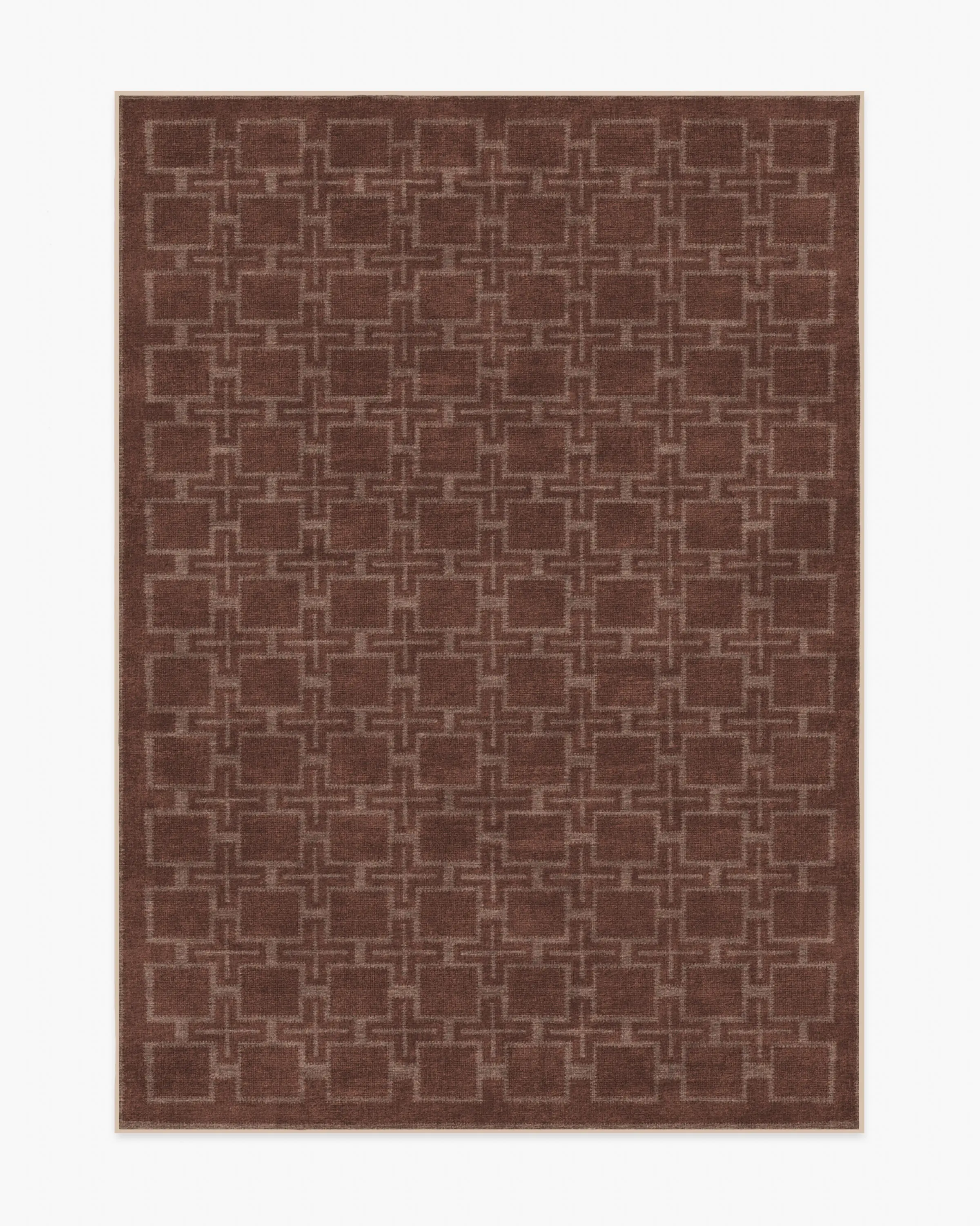 Fletcher Rust Flatwoven Rug Fletcher Rust Flatwoven Rug
