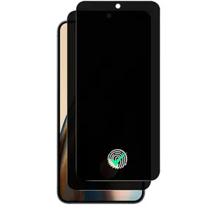 2 Pack Privacy Screen Protector for Samsung Galaxy S24 FE Anti Spy Private Tempered Glass, Support Fingerprint Unlock, Anti Scratch, Bubble Free-USA