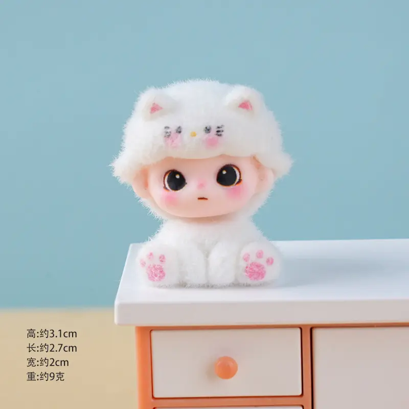 03 Kitten Mobao-White Cat