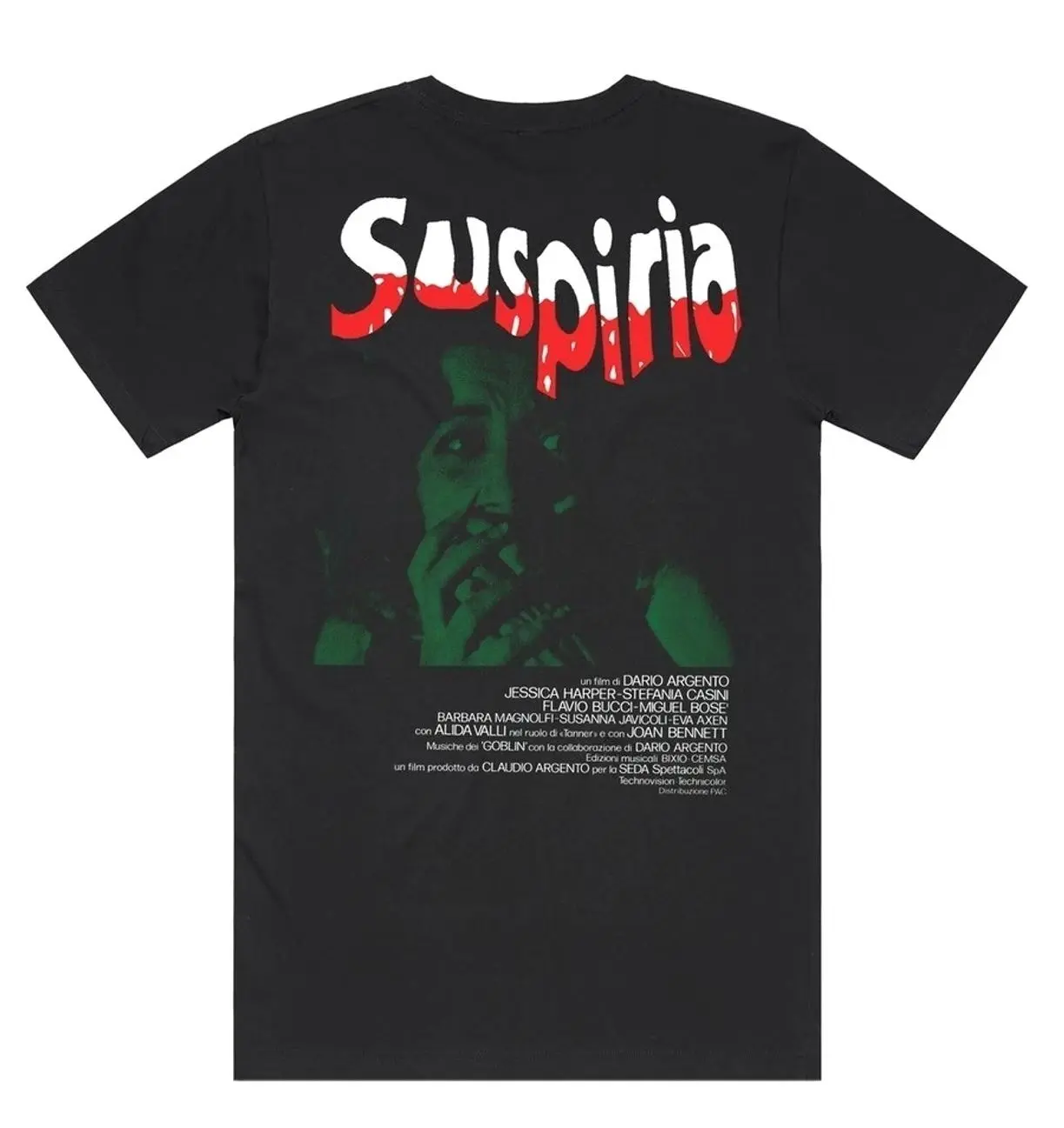 GOBLIN 'Suspiria' Horror Graphic Tee Unisex Short Sleeve Shirt  S-5XL Y