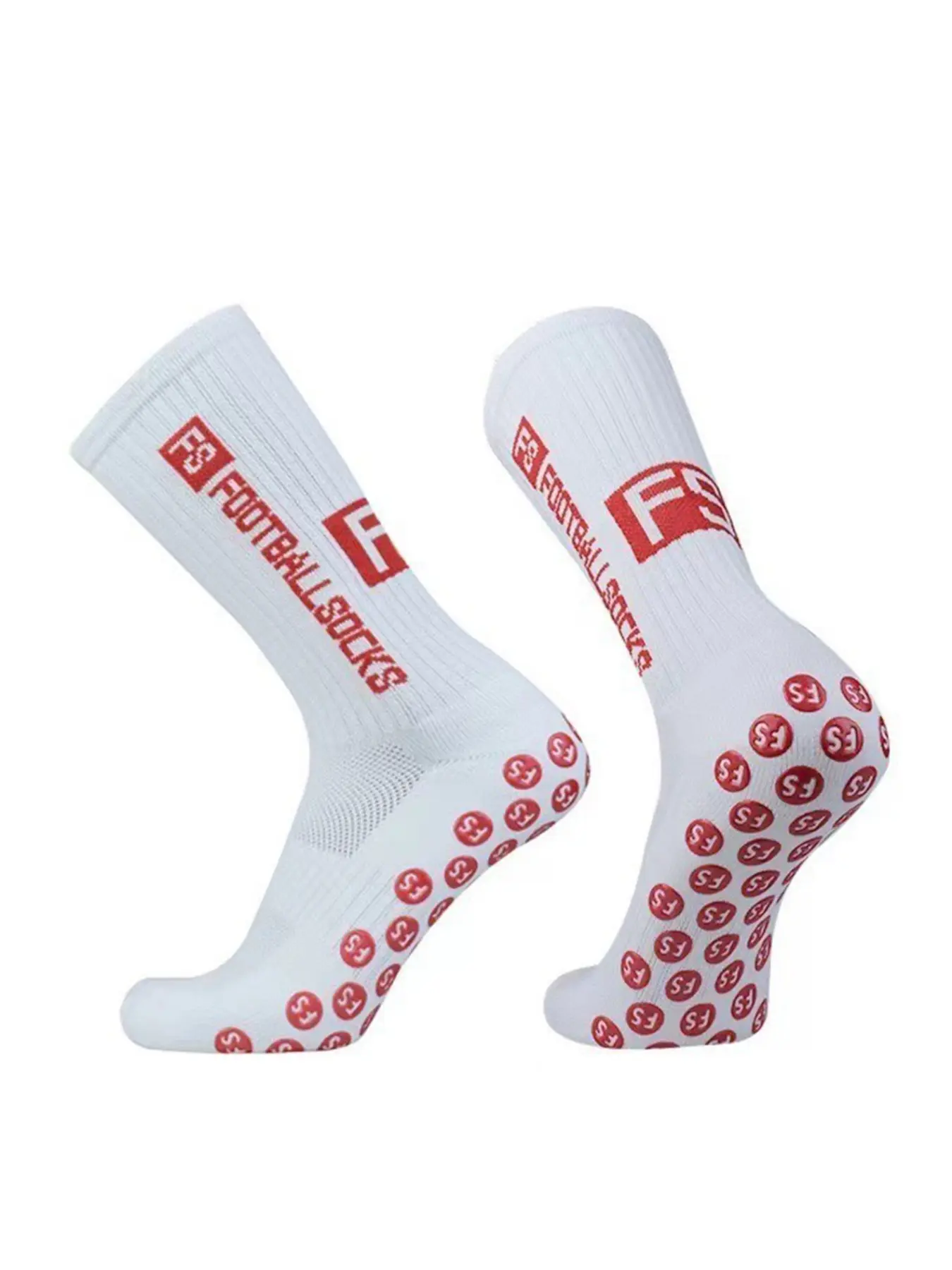 Men's Tc Letter Sport Crew Socks, Athletic Socks, High-Quality Anti-Slip Football Socks, Thickened Towel Bottom, Breathable Mesh, Professional Silicone Sole
