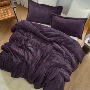 I Am Bed Serious - Coma Inducer Oversized Comforter Set - Nightshade Purple