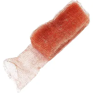 Copper Mesh, 5" x20FT Pure Copper Mesh Roll, Gap Blocker, for Building Hole,  Bird-Nesting